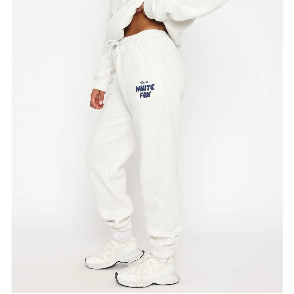 White Fox Gray Sweatpants